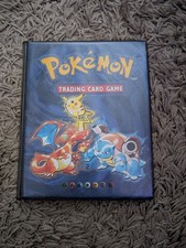 Pokémon Trading Card Album Binder Folder - Original WOTC - Grea Condition - 1999