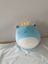 Squishmallows Crown Frog Plush