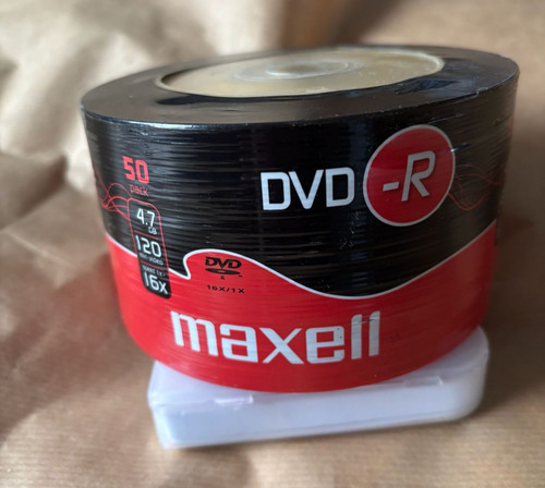 Maxell dvd blank discs - maxell,