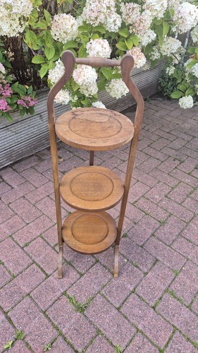 Vintage wooden tier cake - vintage,