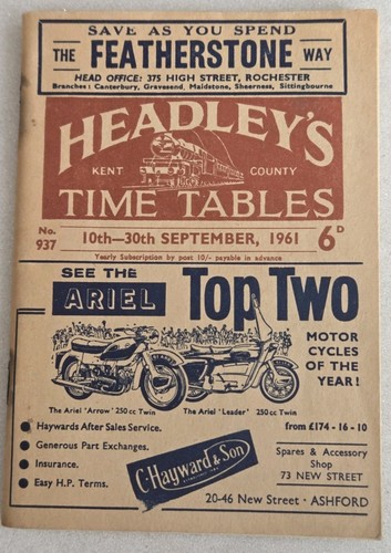 Vintage 1961 headley kent - 1961,