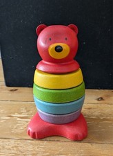 Plan Toys Wooden Stacking Bear
