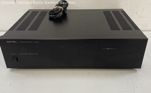 Rotel power amp - power,