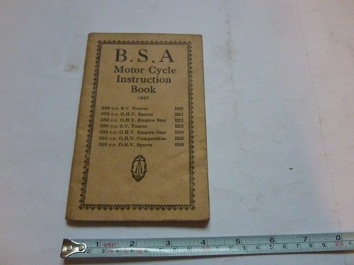 Original bsa motorcycle - bsa,