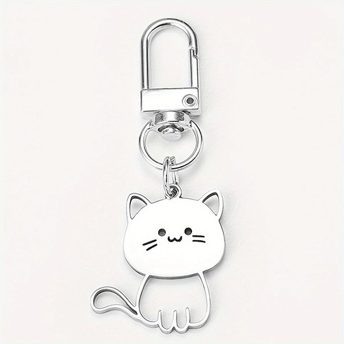 Cute cat keychain matching - cute,
