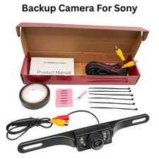 Rear view Backup Plate Camera