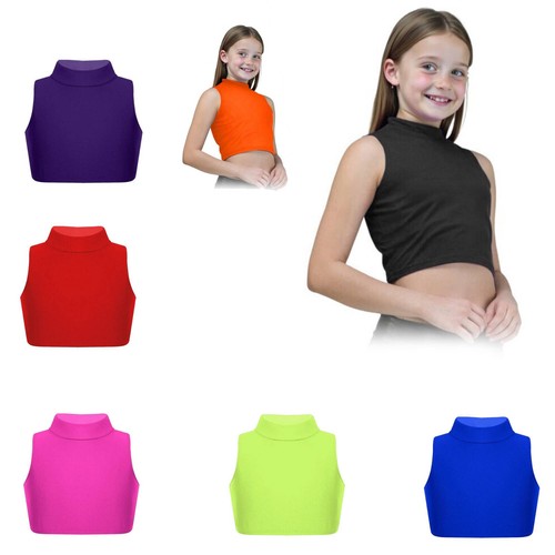 Girls turtle neck - turtle, crop