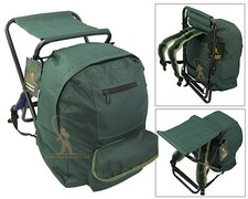 FISHING TACKLE SEAT BAG BACKPACK RUCKSACK CAMPING STOOL SEAT BOX TACKLE BOX BAG