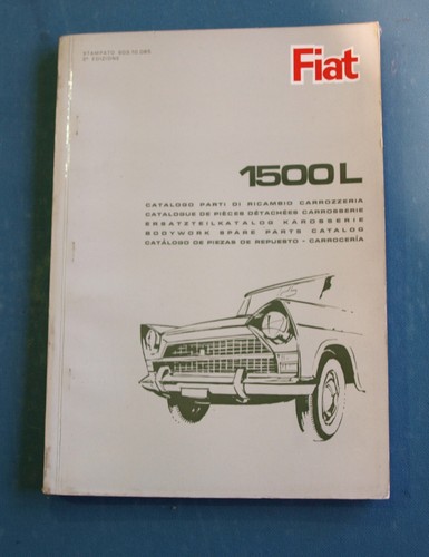 Fiat 1500l bodywork - fiat,