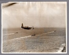 SHORT SUNDERLAND FLYING BOAT LARGE ORIGINAL PRESS PHOTO RAF COSTAL COMMAND