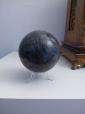 grey marble ball, circumference approx 26cm, home decor/carpet/garden ball