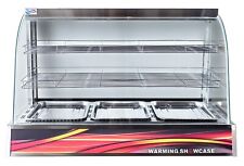 Hot Food Warmer Display Commercial Cabinet Showcase Warming Counter Top