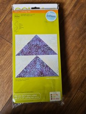 Accuquilt GO! Flying Geese Fabric Cutting Die 3.5" x 6.5" 55456 NEW