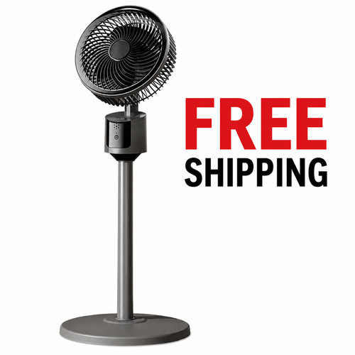 Silent standing fan for - silent,