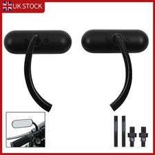 Black Mini Oval Motorcycle