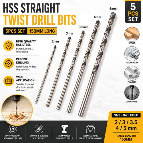 5pcs extra long - 5pcs, high