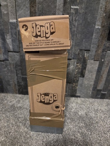 Jenga metallic silver edition - jenga,