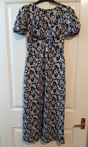 River island black floral fit - river,