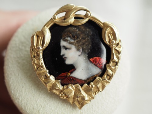 Antique oria enamels limoges - oria,
