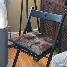 Tricolor Cowhide Pillow Cover