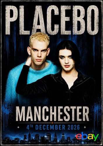 Placebo manchester 2026 album - manchester,
