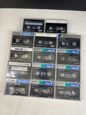 Lot (14) Used Video 8 8mm