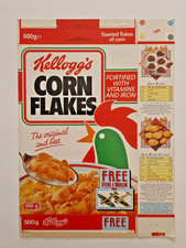 1993 Kelloggs Cereal Cornflakes Battle of Britain Spitfire Hurricane Set Packet