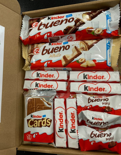 Thank you kinder bueno - thank,