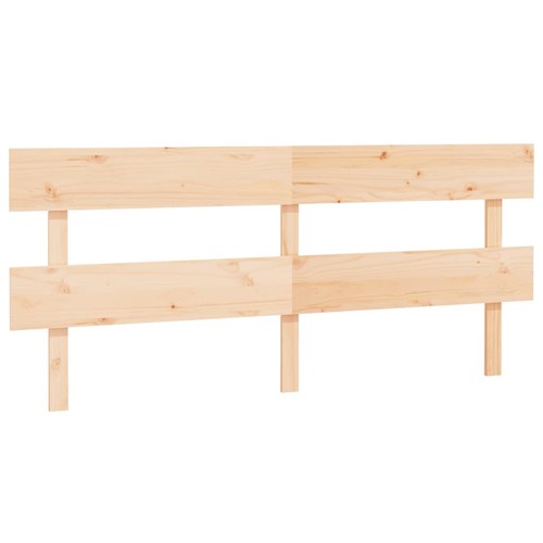 Solid wood pine bed headboard - solid,