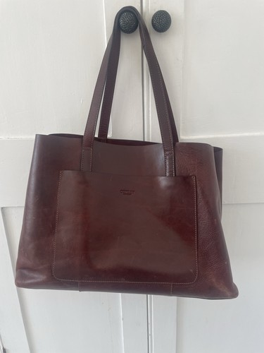 Osprey large leather - tote, bag