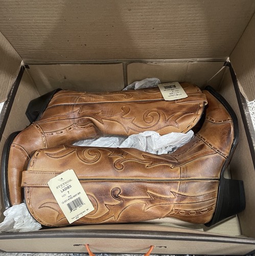 Stetson women size brown - women’s, 7