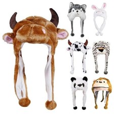 Funny Cute Plush Animal Winter