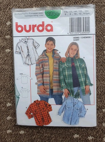 Burda 3955 shirt boy - burda,