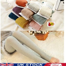 Yarn Knitted Footed Tights