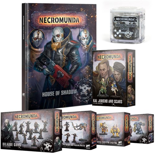Necromunda delaque gang kits - necromunda, &