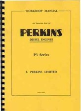 Perkins Diesel Engines P3 Series (Chain Cam) Workshop Manual/Instruction Book