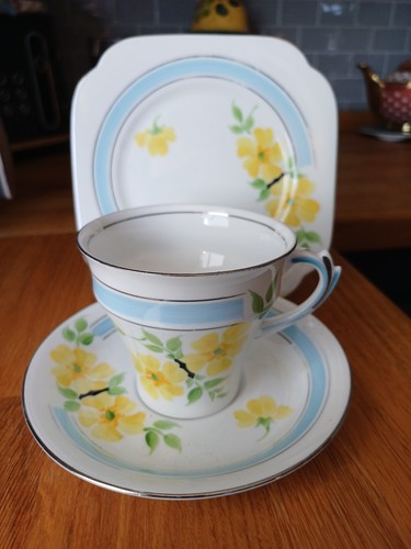 Art deco roslyn tea - roslyn, trio