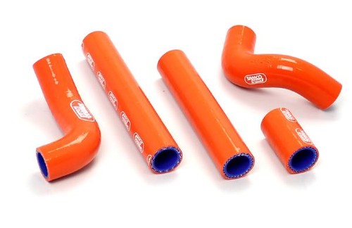 Orange samco silicon rad - samco, hoses