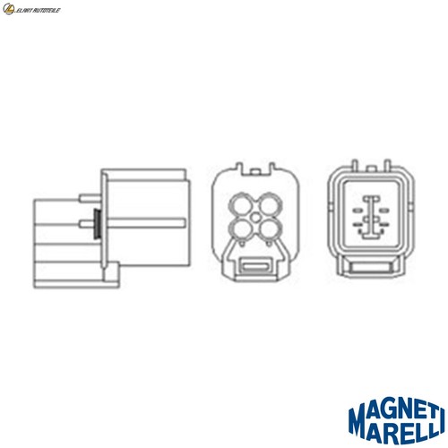 Lambda sensor 466016355102 - lambda,