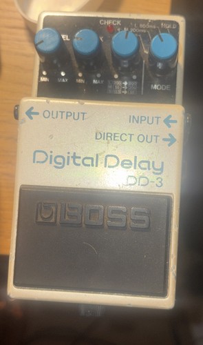 Boss digital delay pedal - boss,
