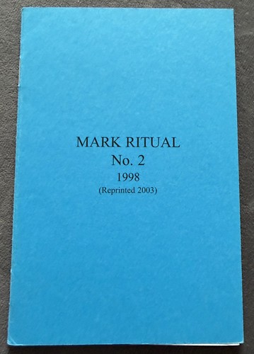 Masonic mark ritual - no, 2