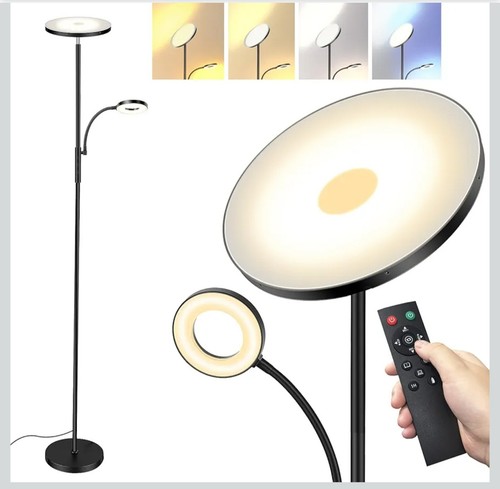 Led uplighter floor lamp - led,