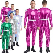 UK Men Alien Robot Jumpsuit