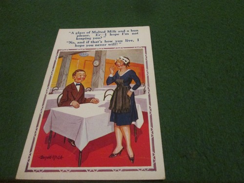 Donald mcgill comic postcard - mcgill,
