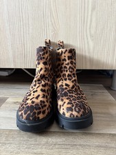 Leopard Print Schuh Kids boots