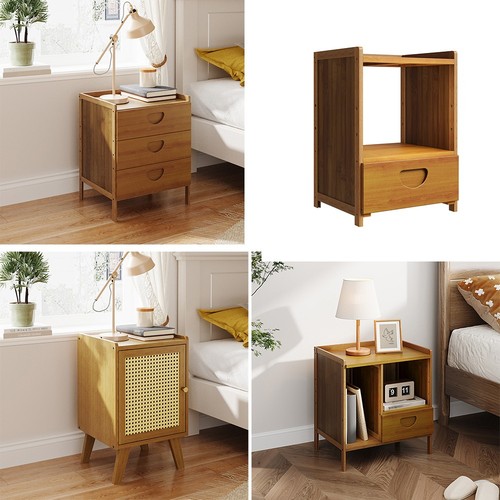 Modern wooden bedroom bedside - wooden,