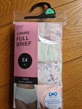 New Tesco Knickers Full Briefs