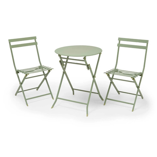 Folding bistro set for - bistro, sage