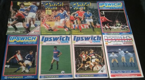 Ipswich town programmes - 8,