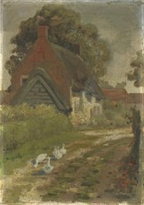 G Denham ARCA - Antique Oil